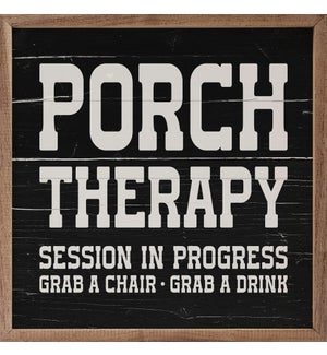 Porch Therapy Bold Black